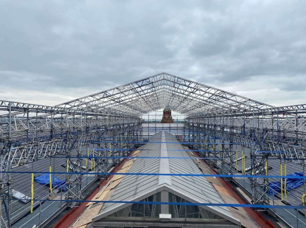 Abbi Access Services Ltd | Temporary Roof Scaffolding