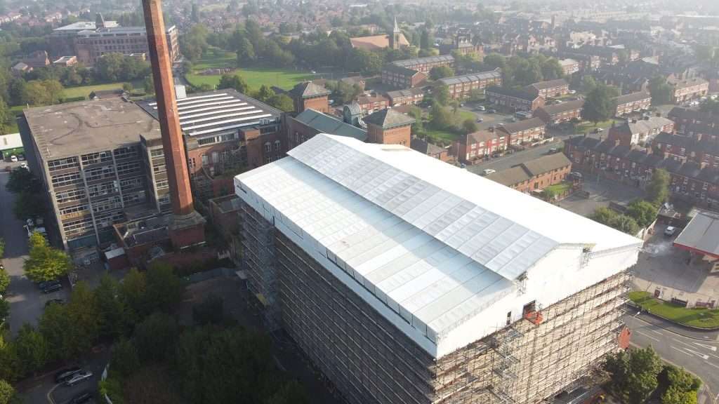 Abbi Access Services Ltd | Temporary Roof Scaffolding
